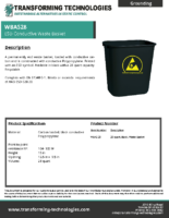 WBAS28-static-dissipative-waste-basket-cover-data-sheet