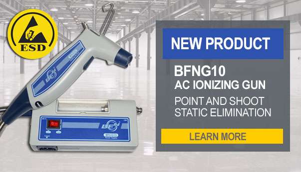 Featured image for “New Product Announcement: The BFNG10 – ESD Ionizing Gun”