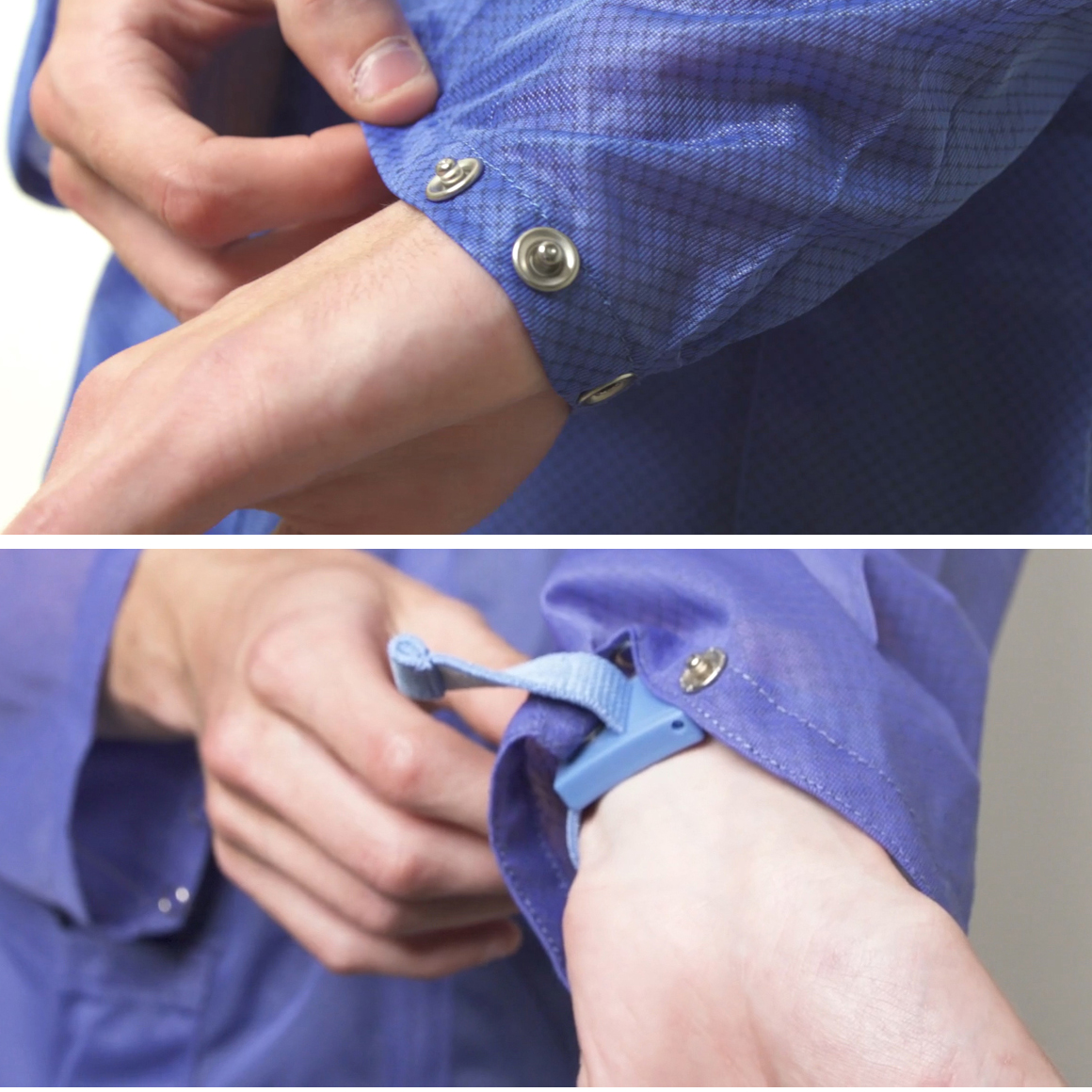 ESD Jacket Snap Cuff